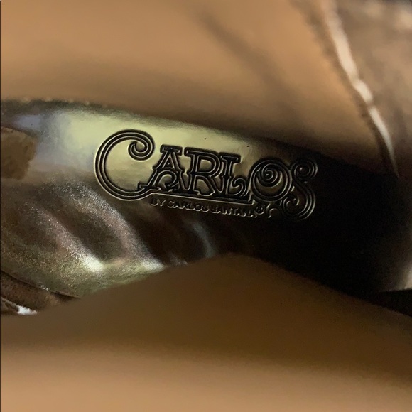 Suede Fringe Open Toe Booties - Picture 5 of 6